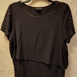 Twenty black top, size med